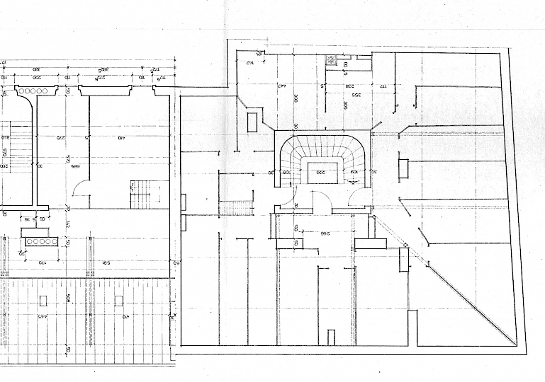 Dessins de relevé, 1979, par Damay et Montessuit, provenance AVG