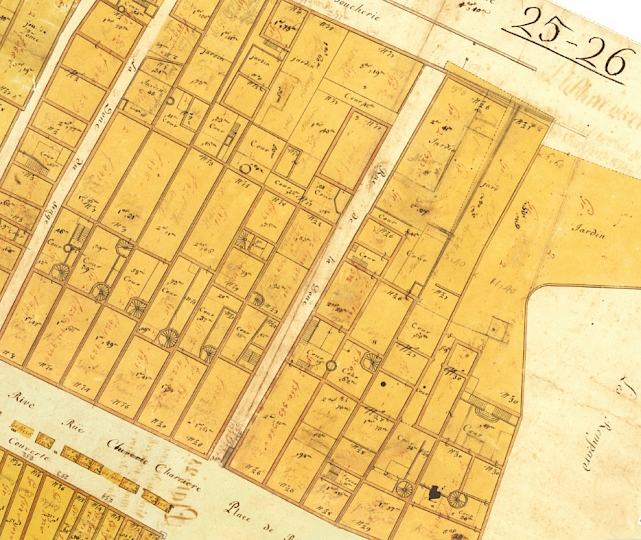 Plan Billon, planche 25-26, provenance SITG