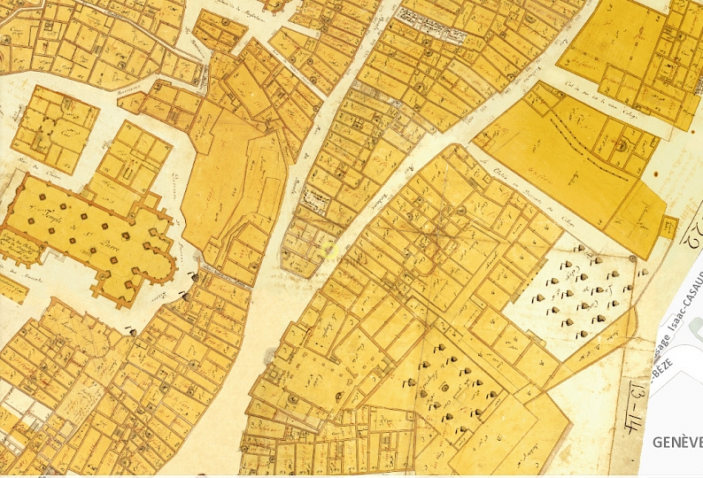 Plan Billon , 1726-1728. Prov. SITG