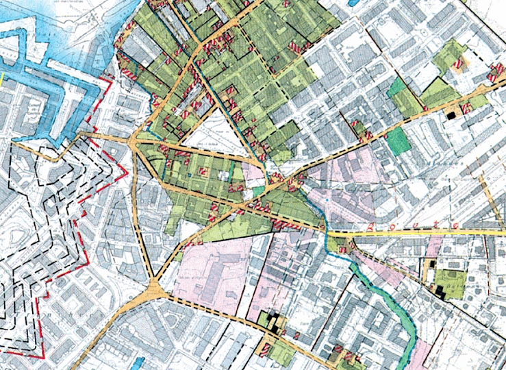 Carte du territoire, 1800. Prov. SITG