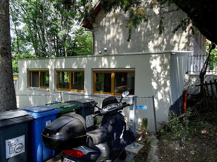 Vue générale façade ouest.